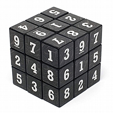 Kύβος Sudoku μαύρος – 5,3 εκ.