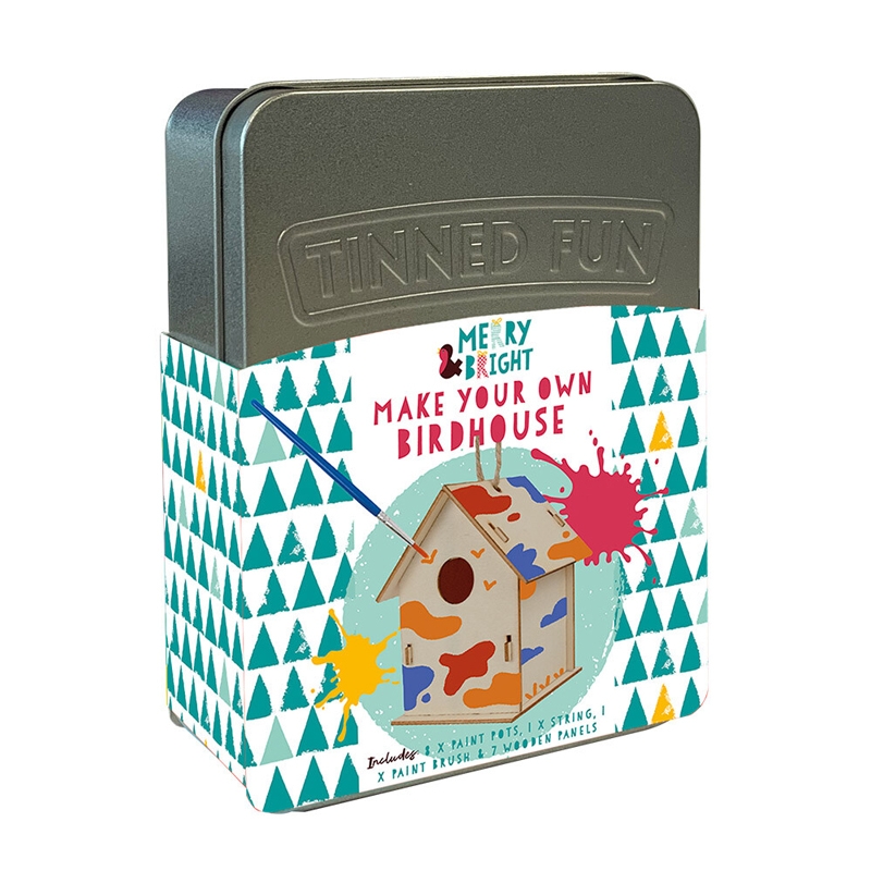 Ξύλινη DIY κατασκευή - Σπιτάκι πουλιού Ξύλινη DIY κατασκευή - Σπιτάκι πουλιού