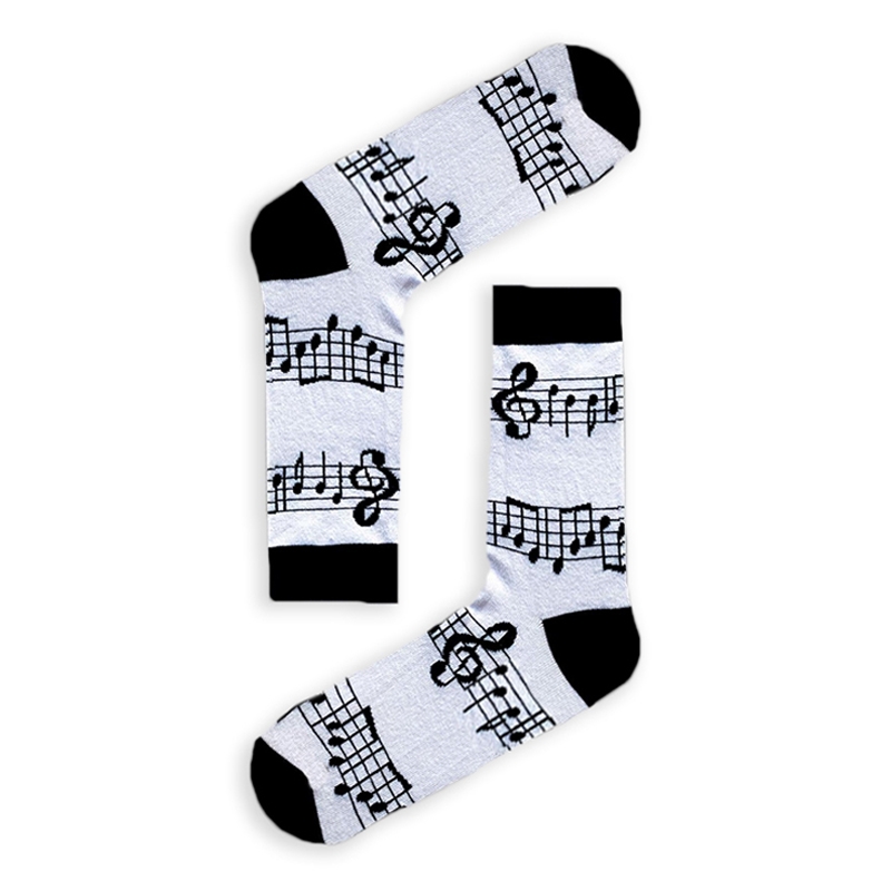 Unisex κάλτσες με σχέδιο - Μουσικές νότες Unisex κάλτσες με σχέδιο - Μουσικές νότες