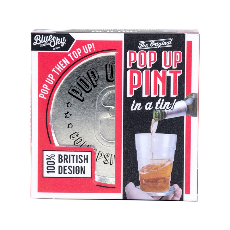 Πτυσσόμενη κούπα για μπύρα - Pop up pint Πτυσσόμενη κούπα για μπύρα - Pop up pint