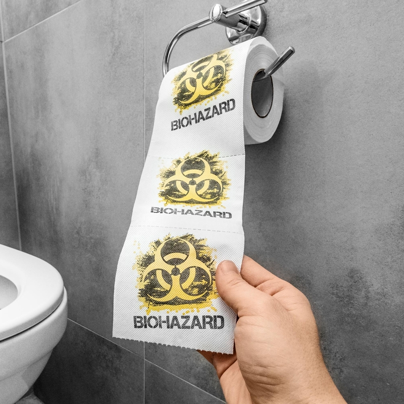 Χαρτί τουαλέτας - Biohazard Χαρτί τουαλέτας - Biohazard