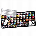 Jumbo mousepad Mtv - 70x30